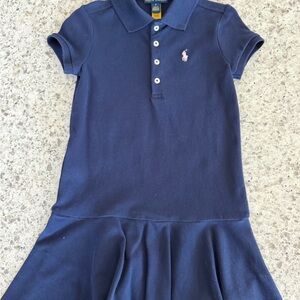 Polo by Ralph Lauren Navy Kids Casual Dress